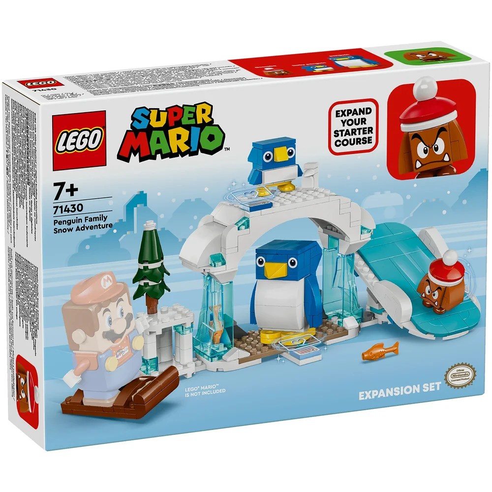 LEGO Super Mario Penguin Family Snow Adventure Expansion Set 71430 Bild 1