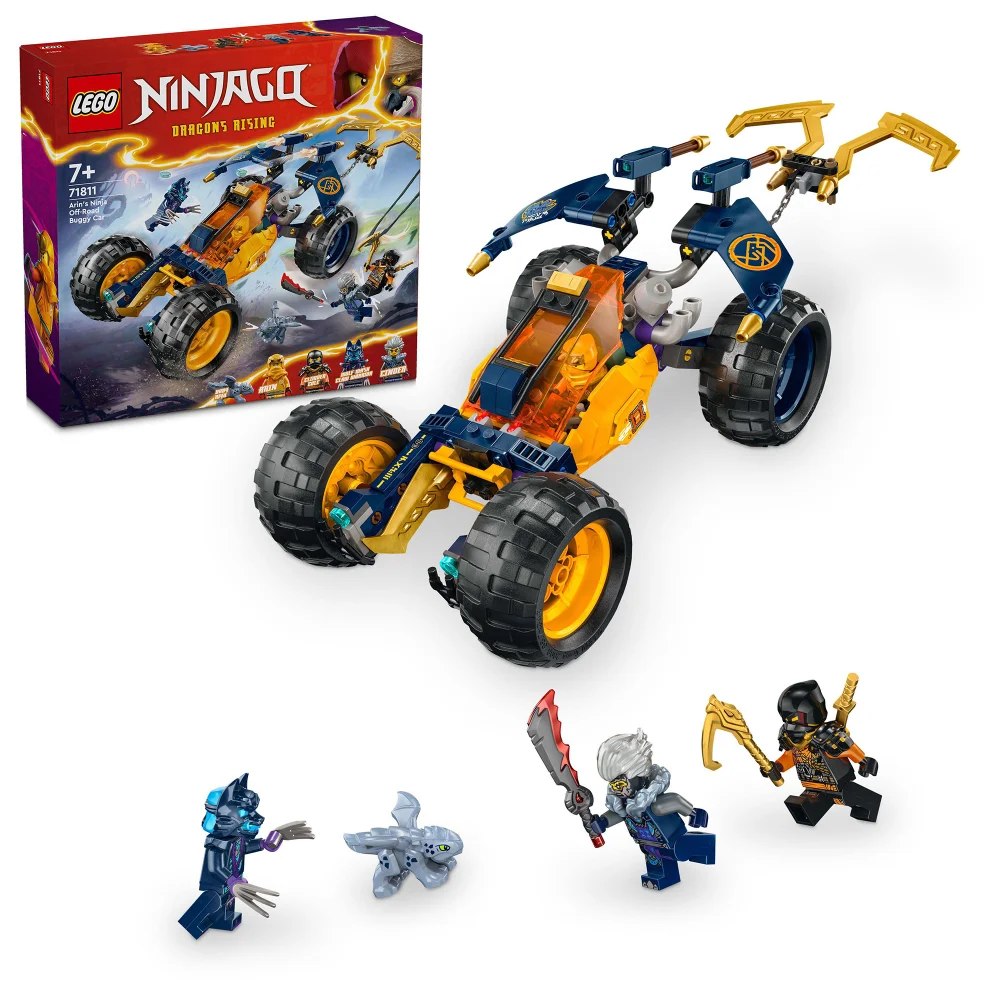LEGO NINJAGO Arin’s Ninja Off-Road Buggy Car Toy Set 71811 Bild 1