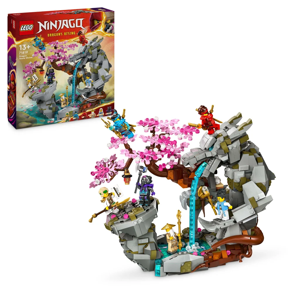 LEGO NINJAGO Dragon Stone Shrine Buildable Model 71819 Bild 1