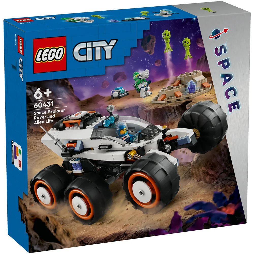 LEGO City Space Explorer Rover and Alien Life Toy Set 60431 Bild 1