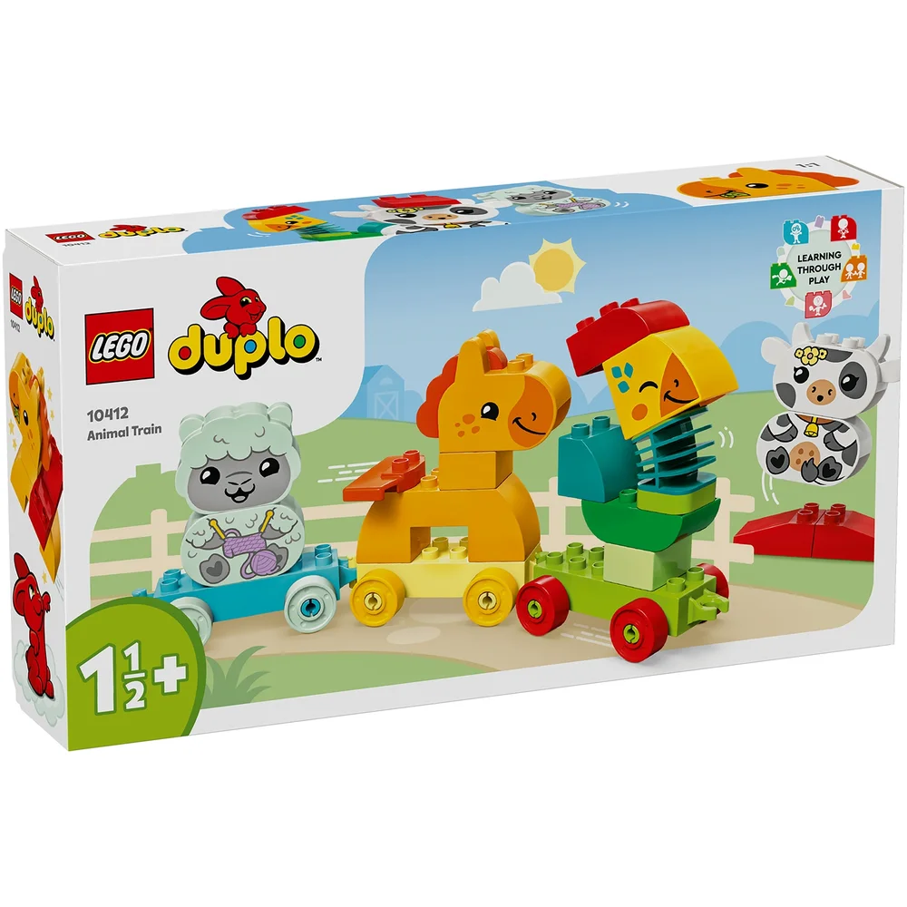 LEGO DUPLO My First Animal Train Toddler Learning Toys 10412 Bild 1