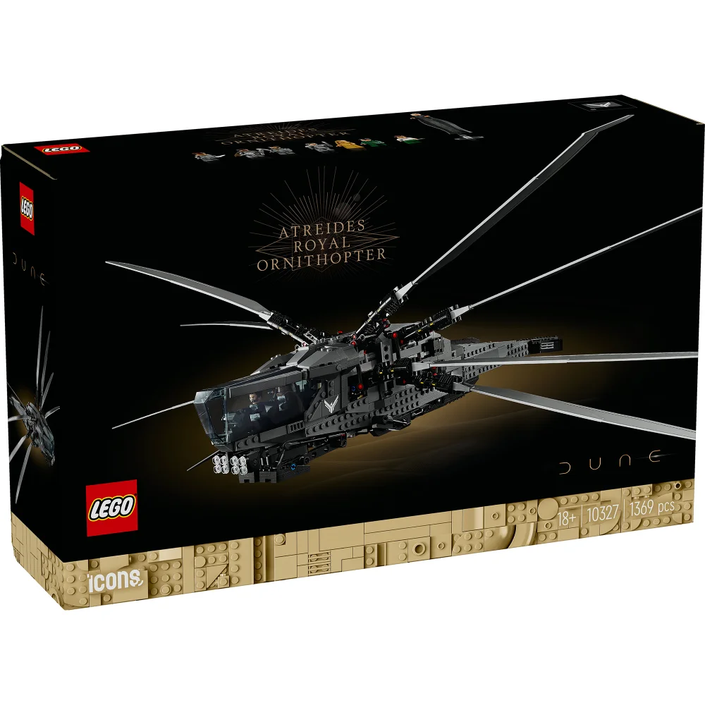 LEGO Icons Dune Atreides Royal Ornithopter Movie Set 10327 Bild 1