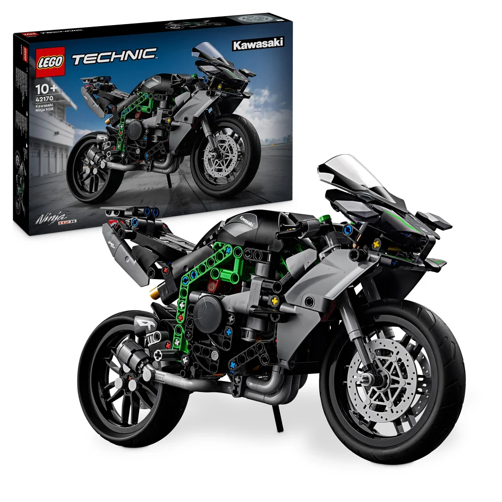 LEGO Technic Kawasaki Ninja H2R Motorcycle Toy Gift Model 42170 Bild 1