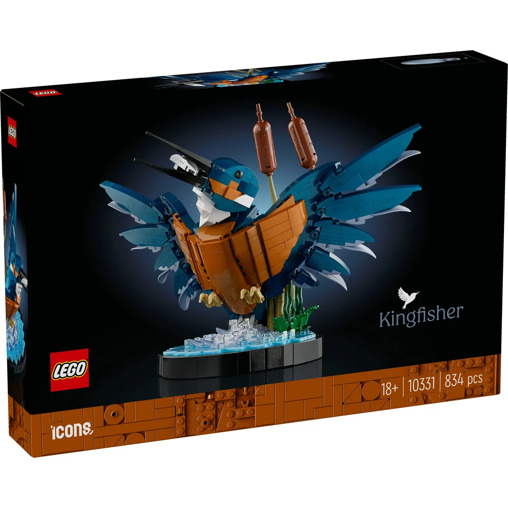 LEGO Icons Kingfisher Bird Building Kit for Adults 10331 Bild 1
