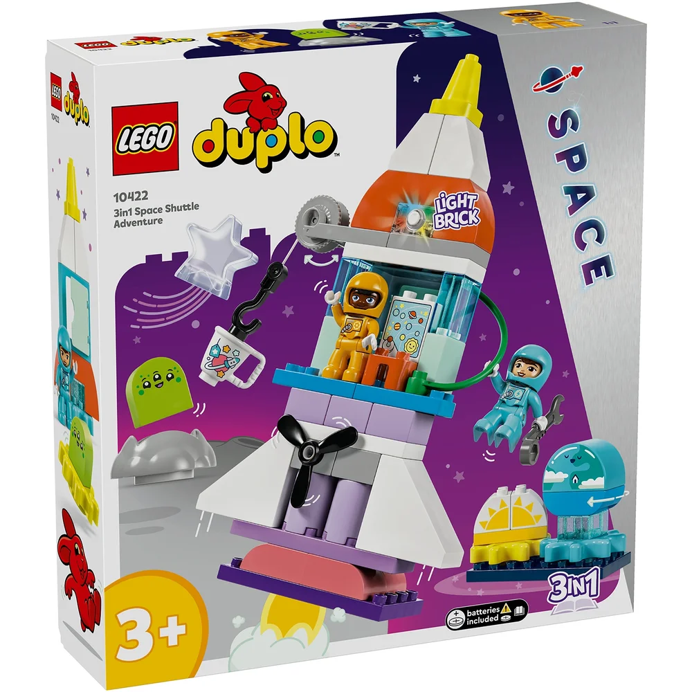 LEGO DUPLO 3in1 Space Shuttle Adventure Rocket Toy 10422 Bild 1