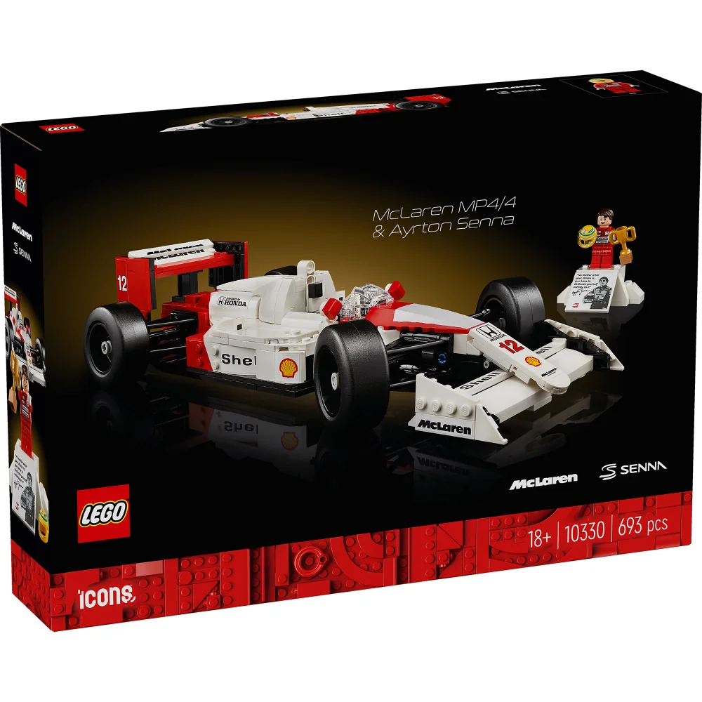 LEGO Icons McLaren MP4/4 & Ayrton Senna Set for Adults 10330 Bild 1