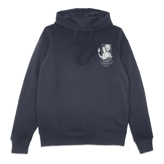 Pokémon Charmander Manga Hoodie - Navy