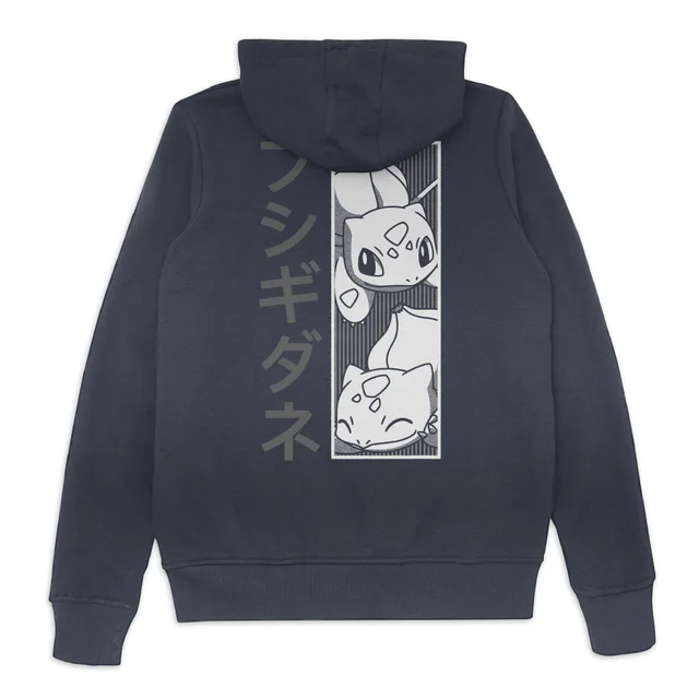 Pokémon Bulbasaur Manga Hoodie - Navy