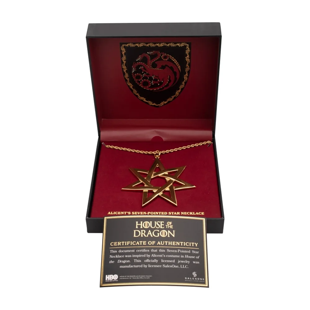 SalesOne Game Of Thrones House Of The Dragon Alicent Necklace Replica Bild 1