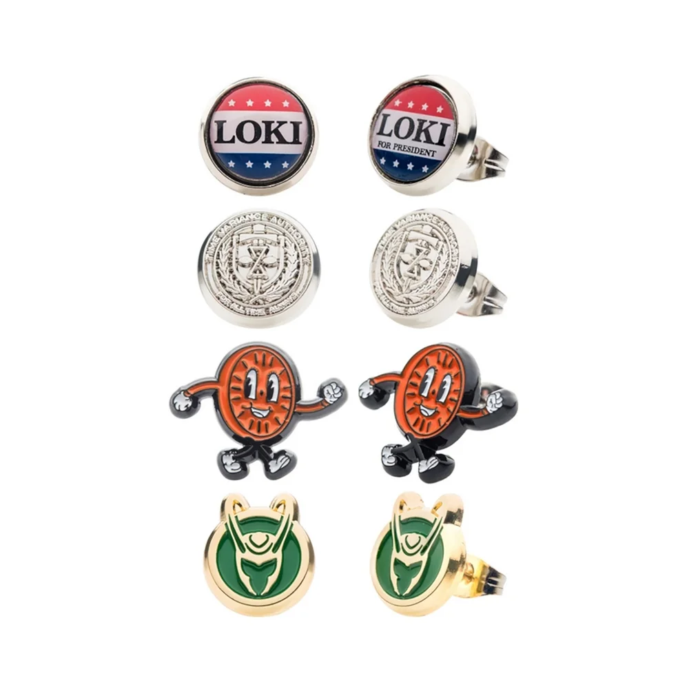 SalesOne Marvel Loki & Tva Earring Set Bild 1