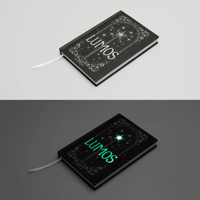 Harry Potter Lumos Maxima Premium A5 Notebook With Light