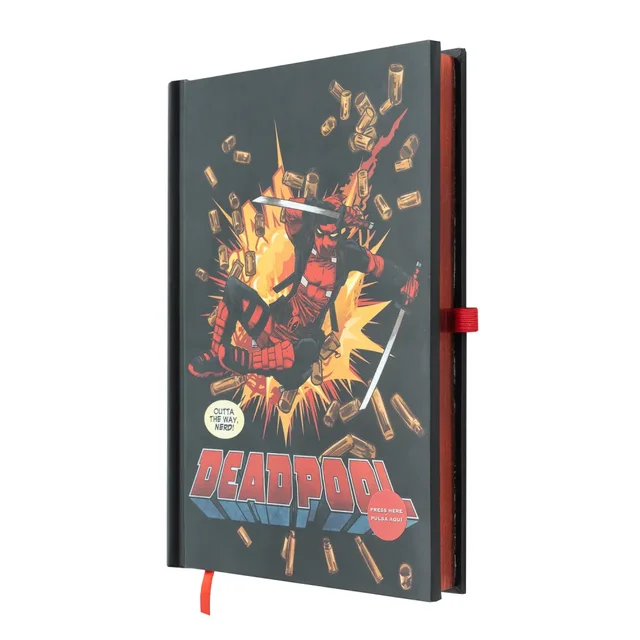Marvel Deadpool A5 Premium Notebook With Light