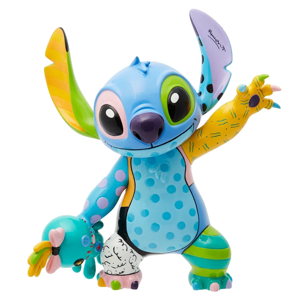 Enesco Disney Britto Stitch and Scrump 8" Figurine Bild 1