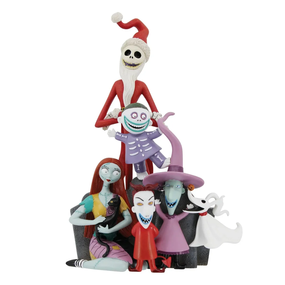 Enesco Disney Showcase Collection Nightmare Before Christmas Character Pyramid (22.9cm) Bild 1
