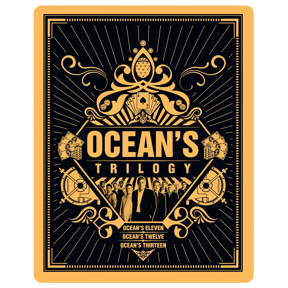 Ocean's Trilogy 4K Ultra HD Steelbook (Includes Blu-ray) Bild 1