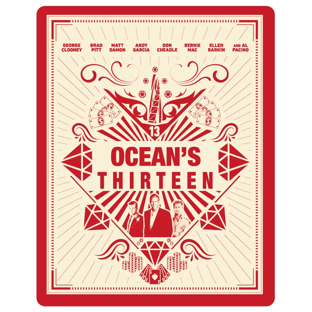 Ocean's Thirteen 4K Ultra HD Steelbook (Includes Blu-ray) Bild 1