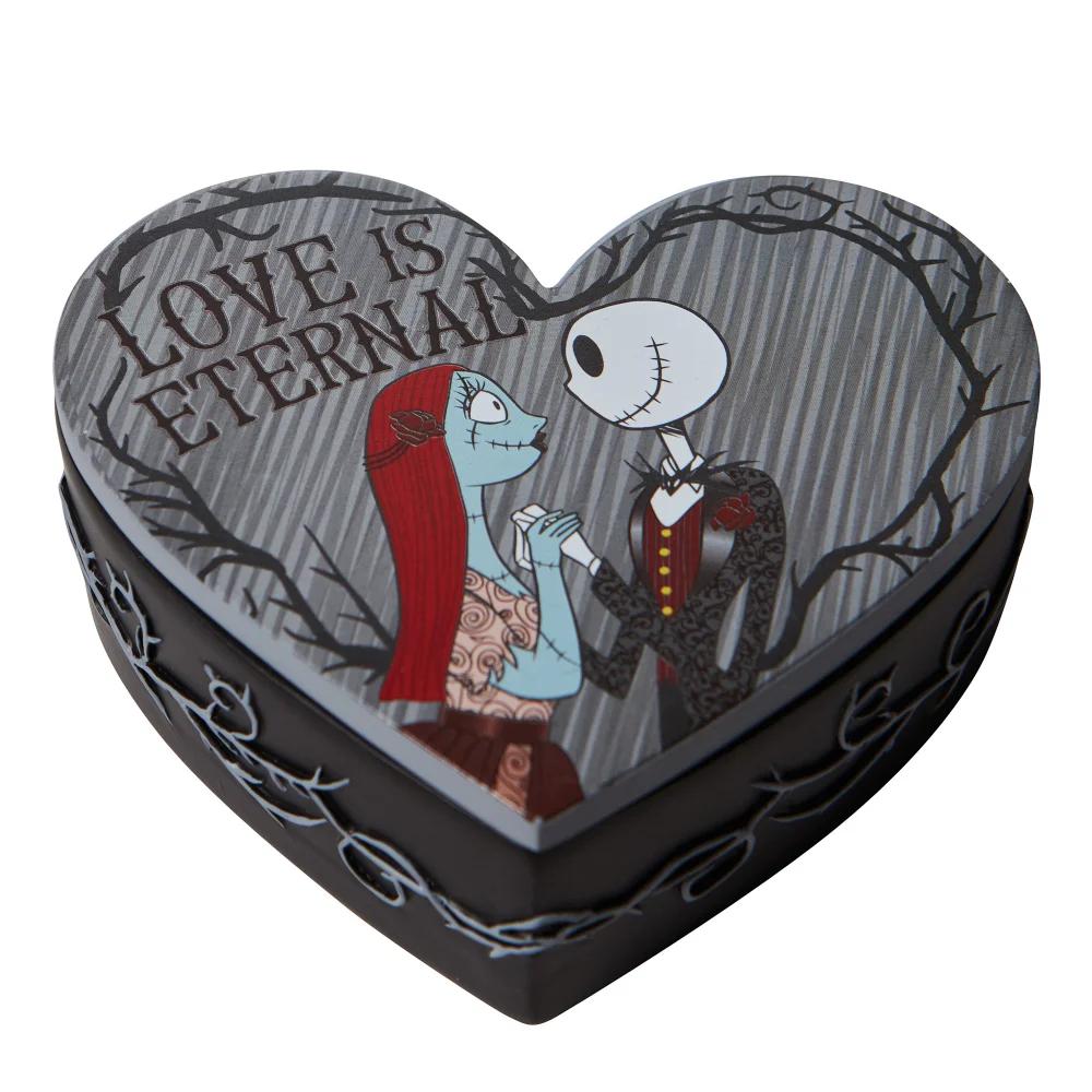 Enesco Disney Showcase Collection Jack and Sally Couture De Force Trinket Box Bild 1