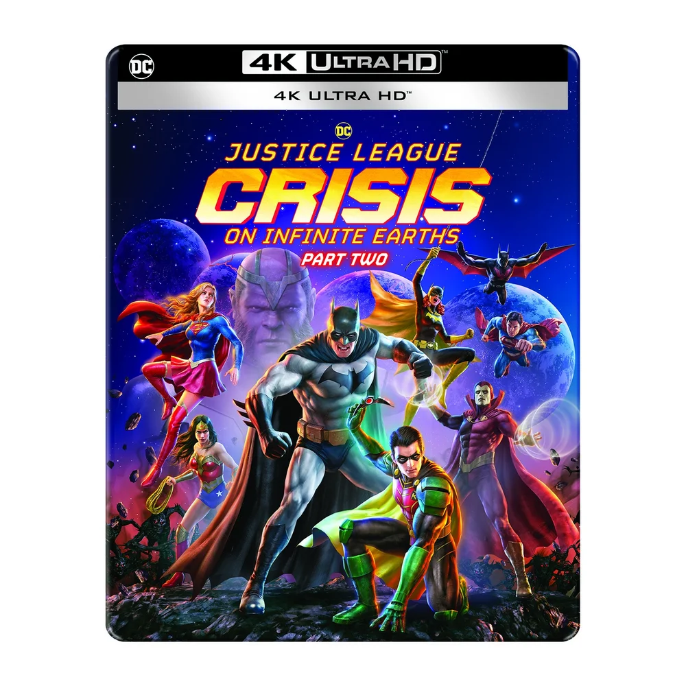 Justice League: Crisis on Infinite Earths - Part 2 SteelBook 4K Ultra HD (Includes Blu-ray) Bild 1