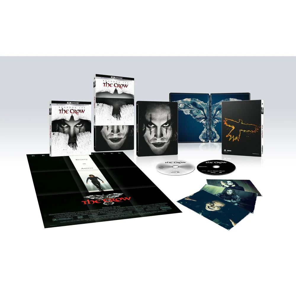 The Crow Zavvi Exclusive 4K Ultra HD Steelbook (Includes Blu-ray) Bild 1