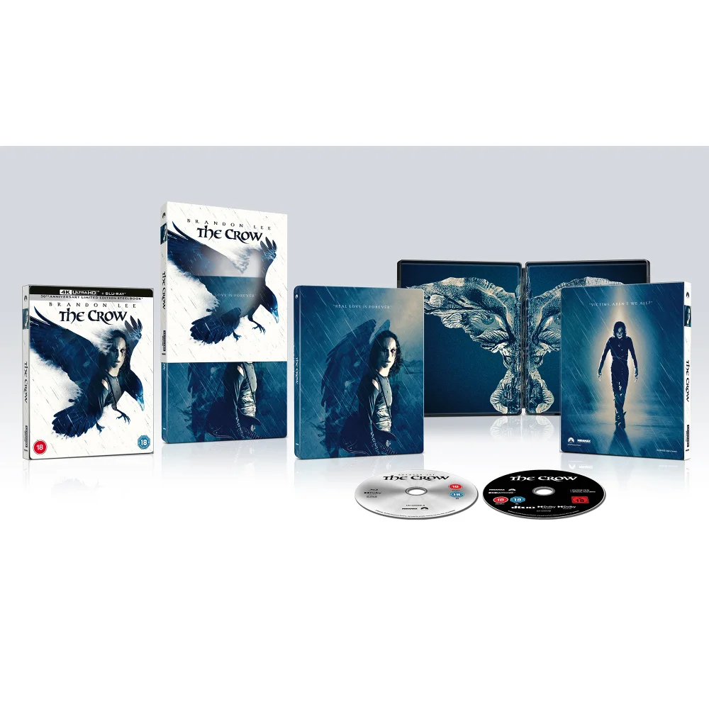 The Crow 4K Ultra HD Steelbook (Includes Blu-ray) Bild 1