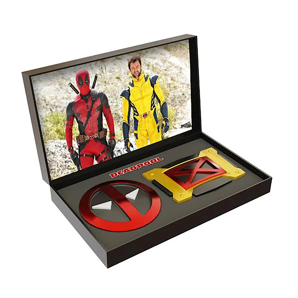 Deadpool and Wolverine Oversized Belt Icons Pin Set Bild 1