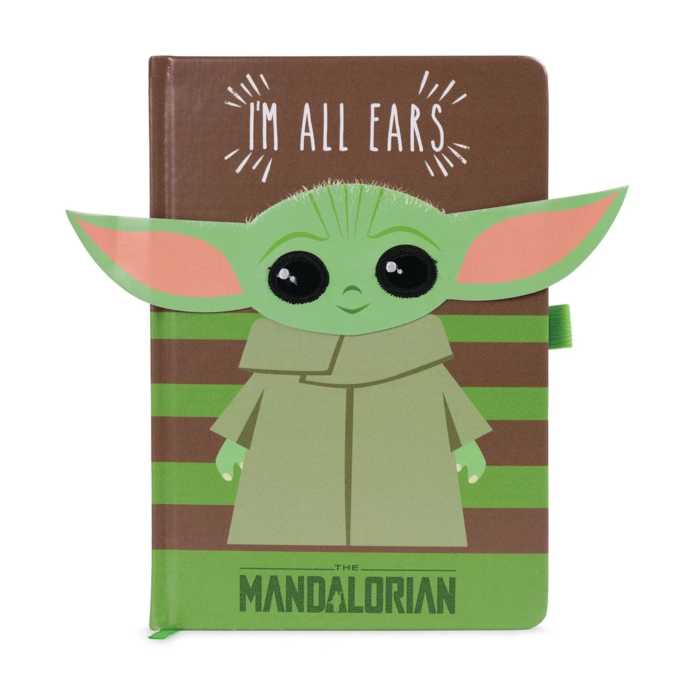 Star Wars The Mandalorian I'm All Ears Green Novelty Notebook Bild 1