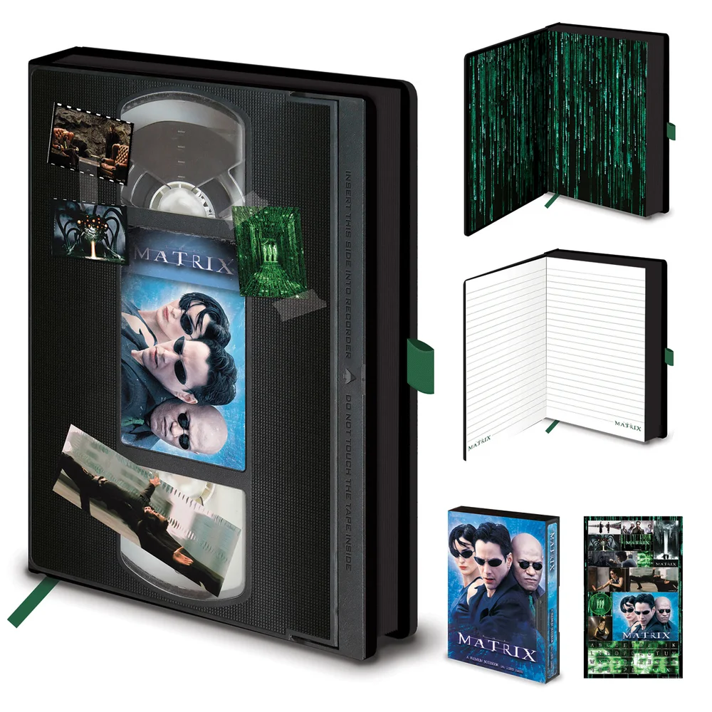 The Matrix VHS A5 Premium Notebook Bild 1