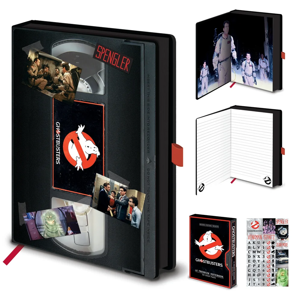 Ghostbusters VHS A5 Premium Notebook Bild 1