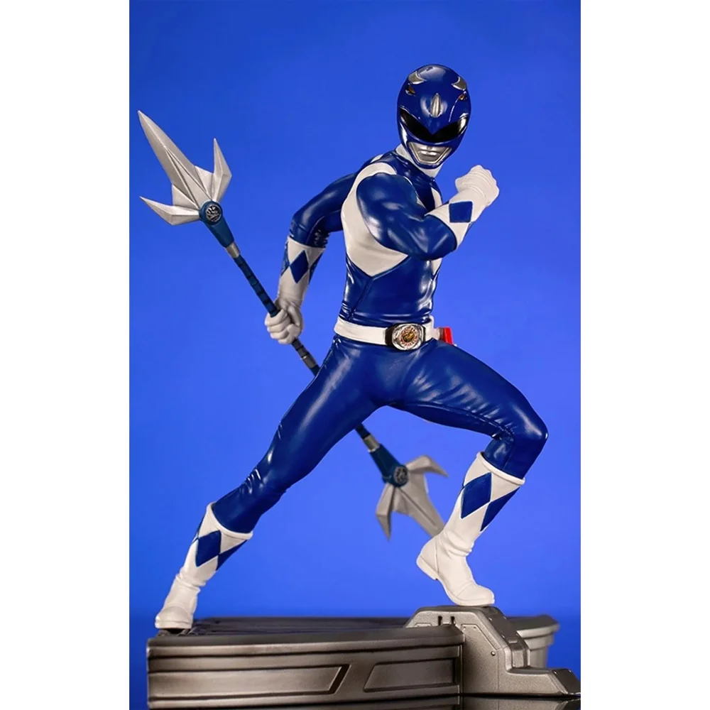 Iron Studios Blue Ranger BDS Mighty Morphin Power Rangers Art Scale 1/10 Collectible Statue (16cm) Bild 1