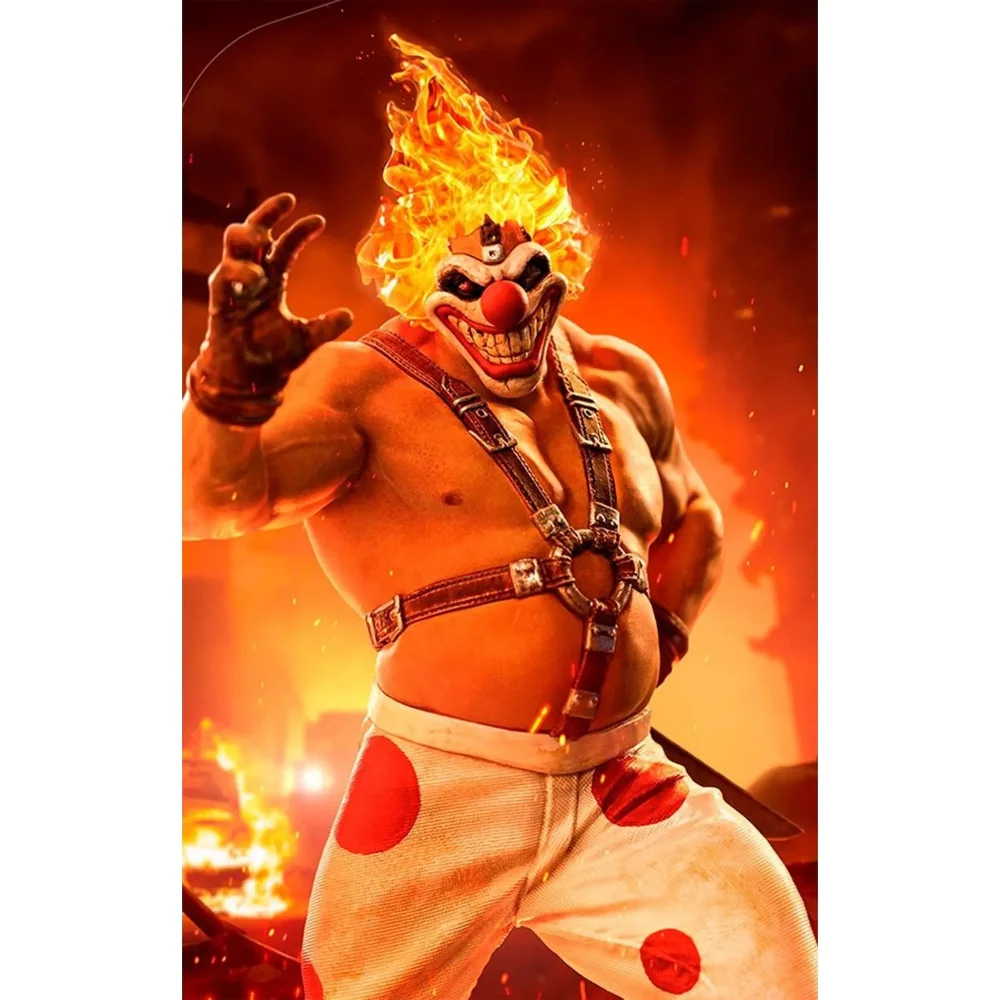 Iron Studios Sweet Tooth Needles Kane Twisted Metal Art Scale 1/10 Collectible Statue (27cm) Bild 1