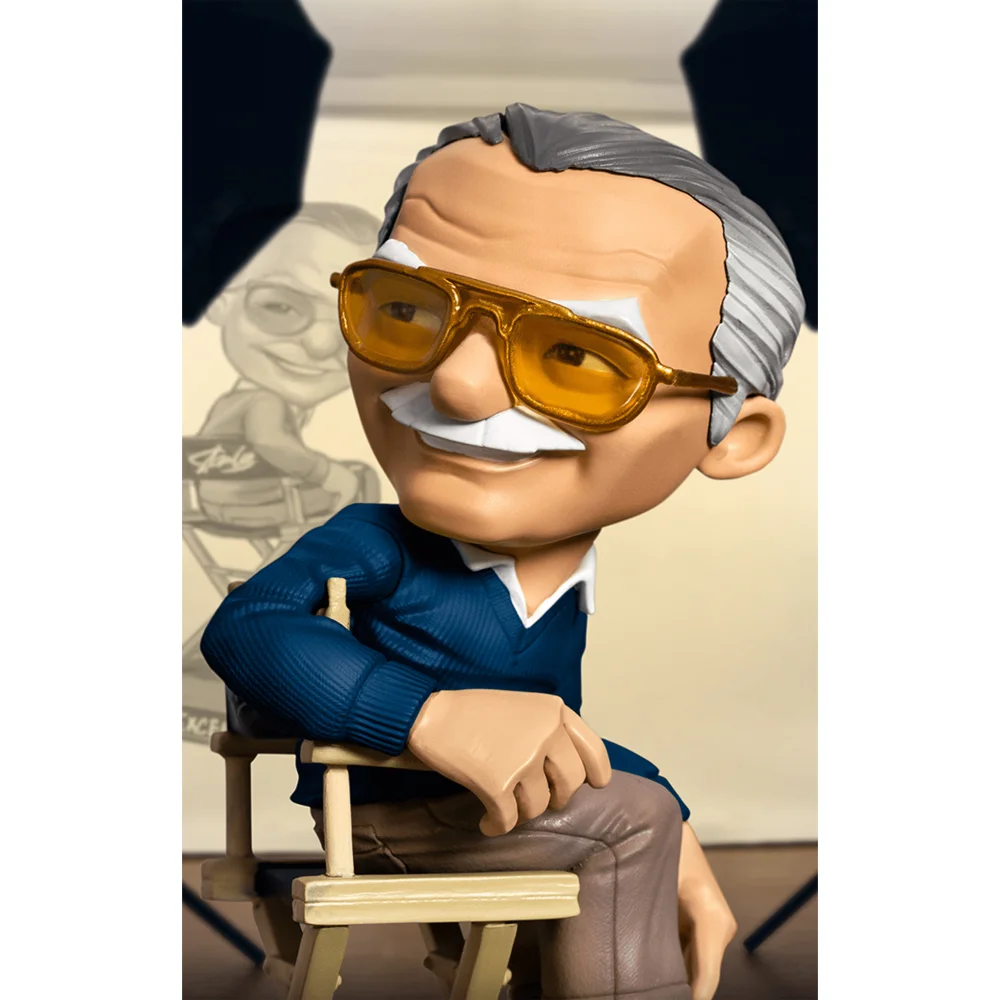 Iron Studios Stan Lee (Blue) Pow! Minico Figure (14cm) Bild 1