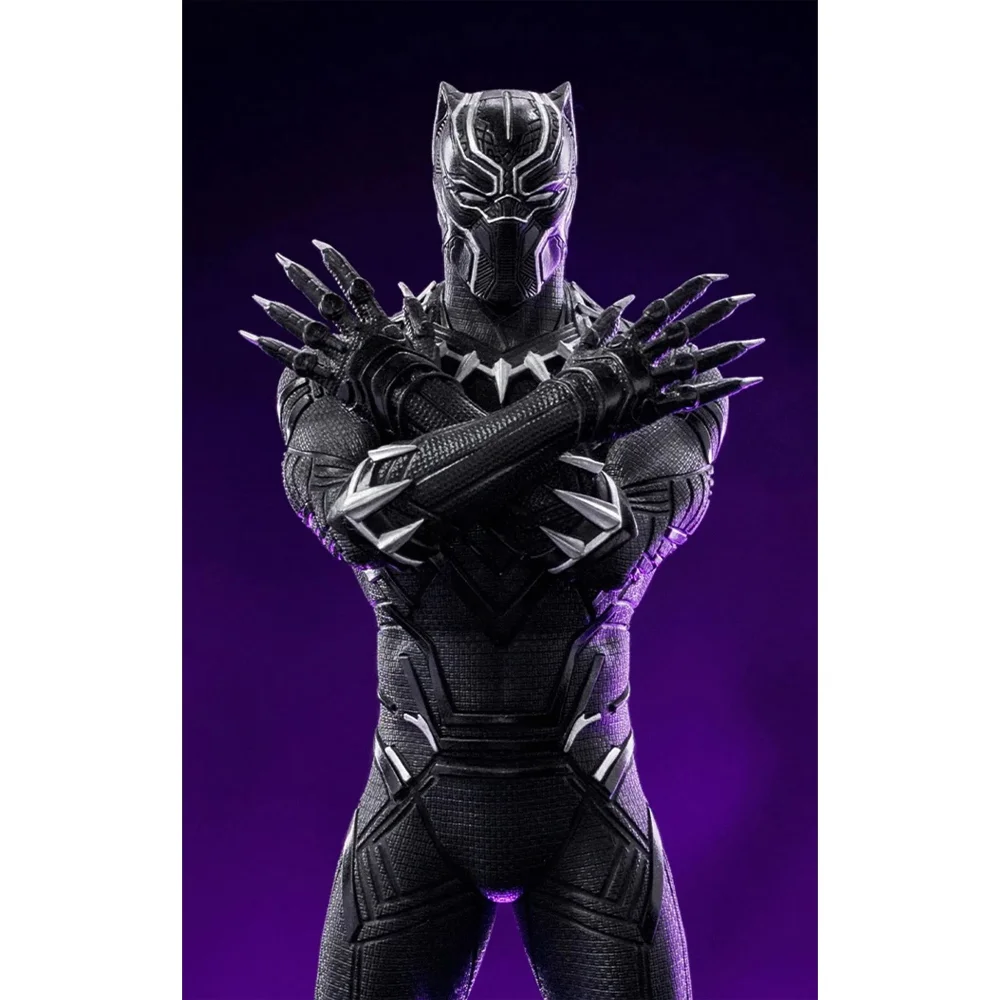 Iron Studios Black Panther Deluxe Avengers: The Infinity Saga Art Scale 1/10 Collectible Statue (25.5cm) Bild 1