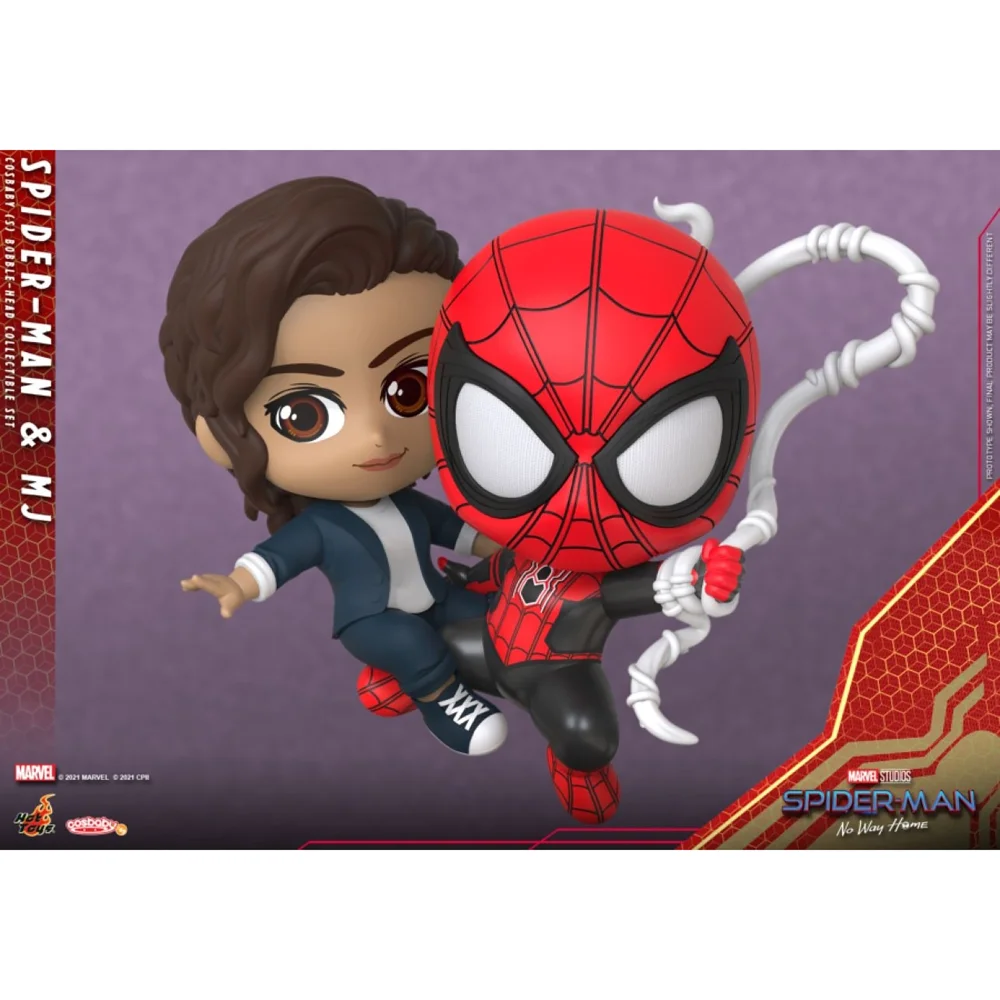 Hot-Toys-Cosbaby-S-Spider-Man NWH Spider-Man Bild 1