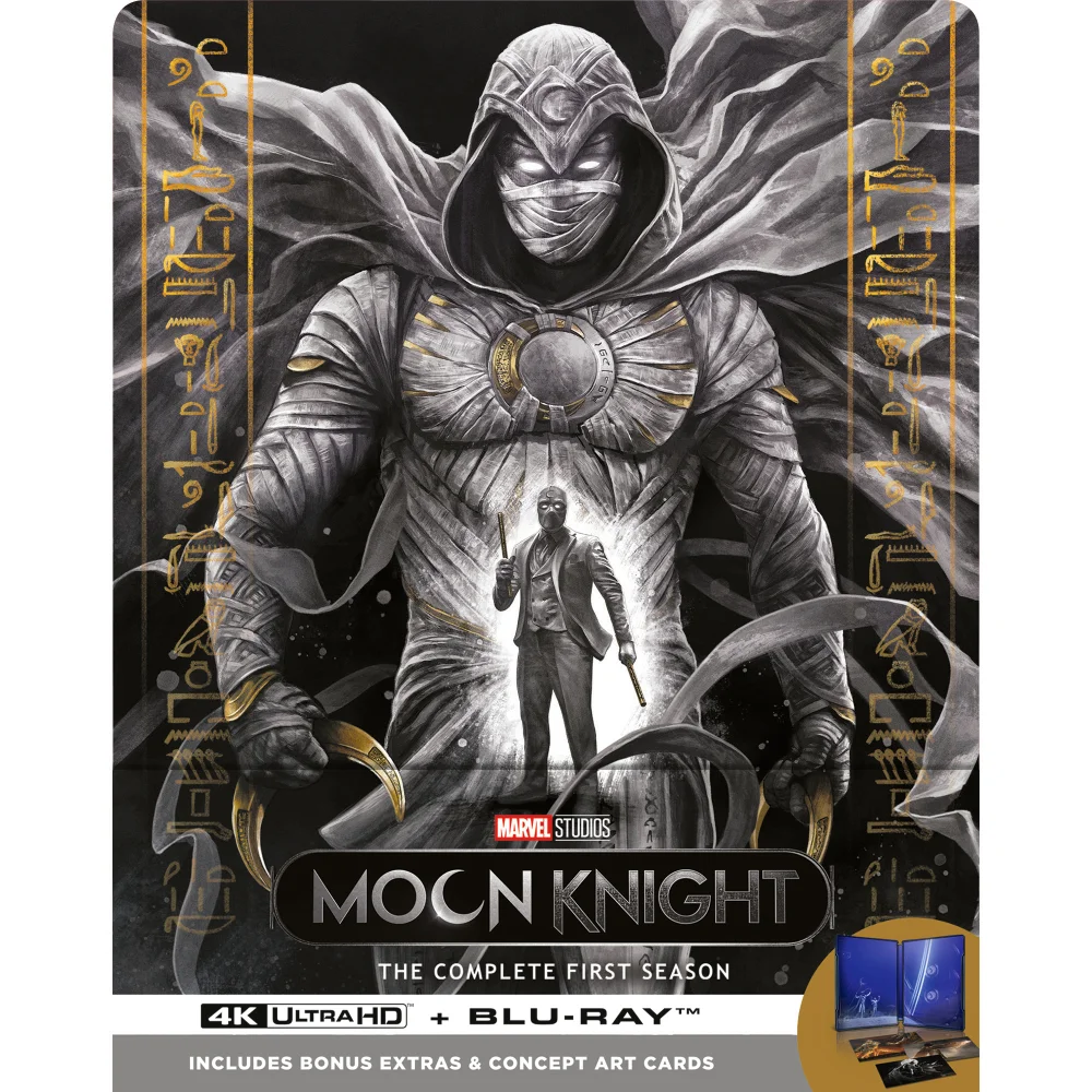 Marvel's Moon Knight SteelBook 4K Ultra HD & Blu-ray (Disney+ Original includes ArtCards) Bild 1