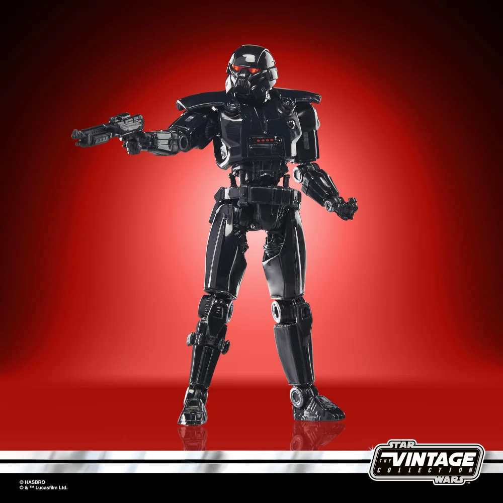 Star Wars The Vintage Collection Dark Trooper, Star Wars: The Mandalorian Action Figure (3.75”) Bild 1