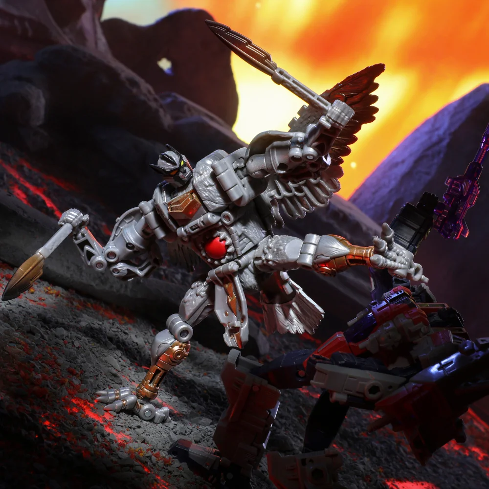 Hasbro Transformers Legacy United Voyager Beast Wars Universe Silverbolt 7” Action Figure, 8+ Bild 1