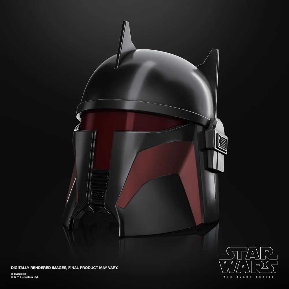 Hasbro Star Wars The Black Series Moff Gideon Premium Electronic Helmet with Light FX, Adult Roleplay Item Bild 1