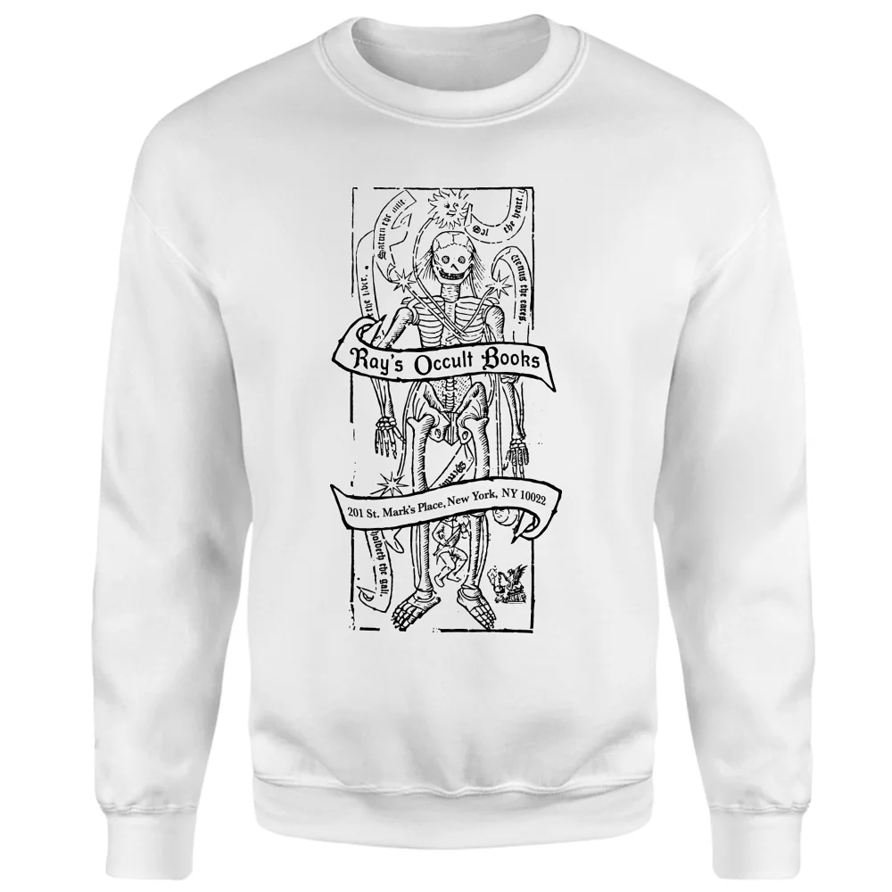 Ghostbusters Ray's Occult Candle Sweatshirt - White - XL Bild 1