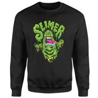 Ghostbusters Slimer Sweatshirt - Black - undefined undefined