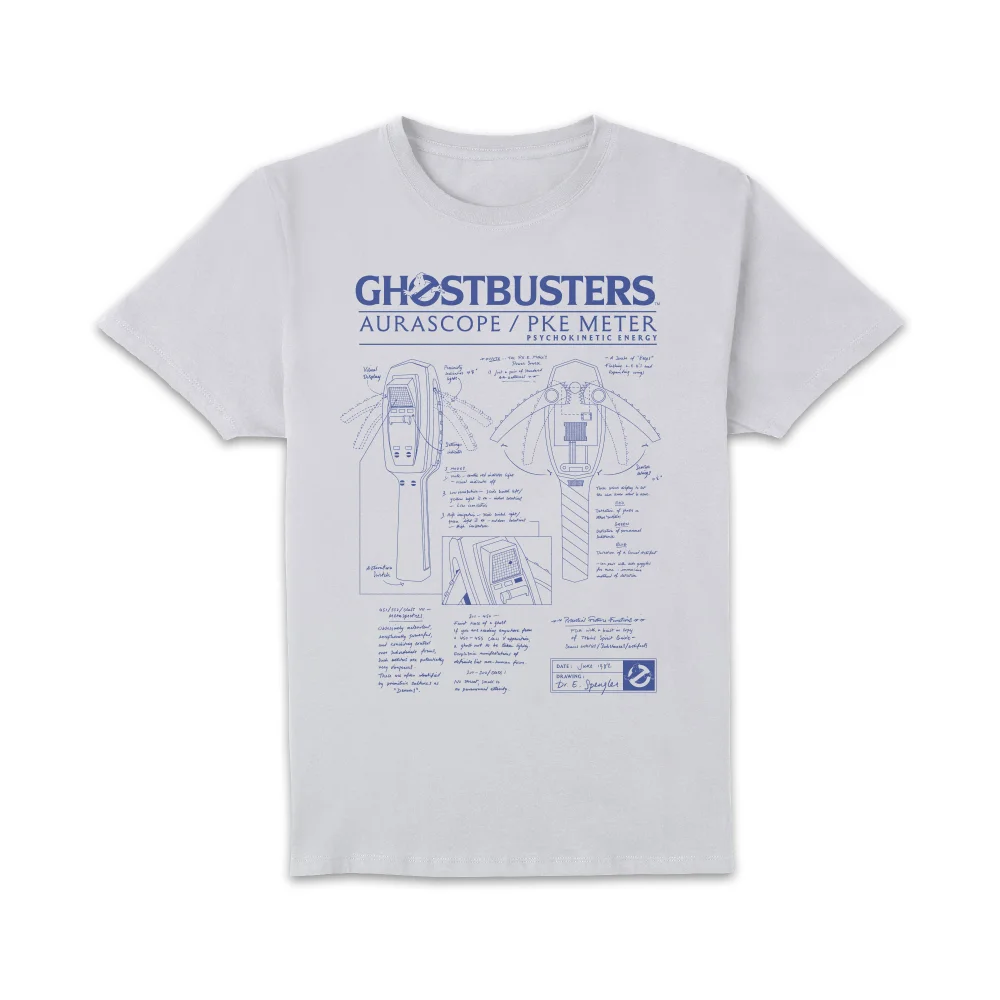 Ghostbusters Ghost Trap Schematic Men's T-Shirt - White - S Bild 1
