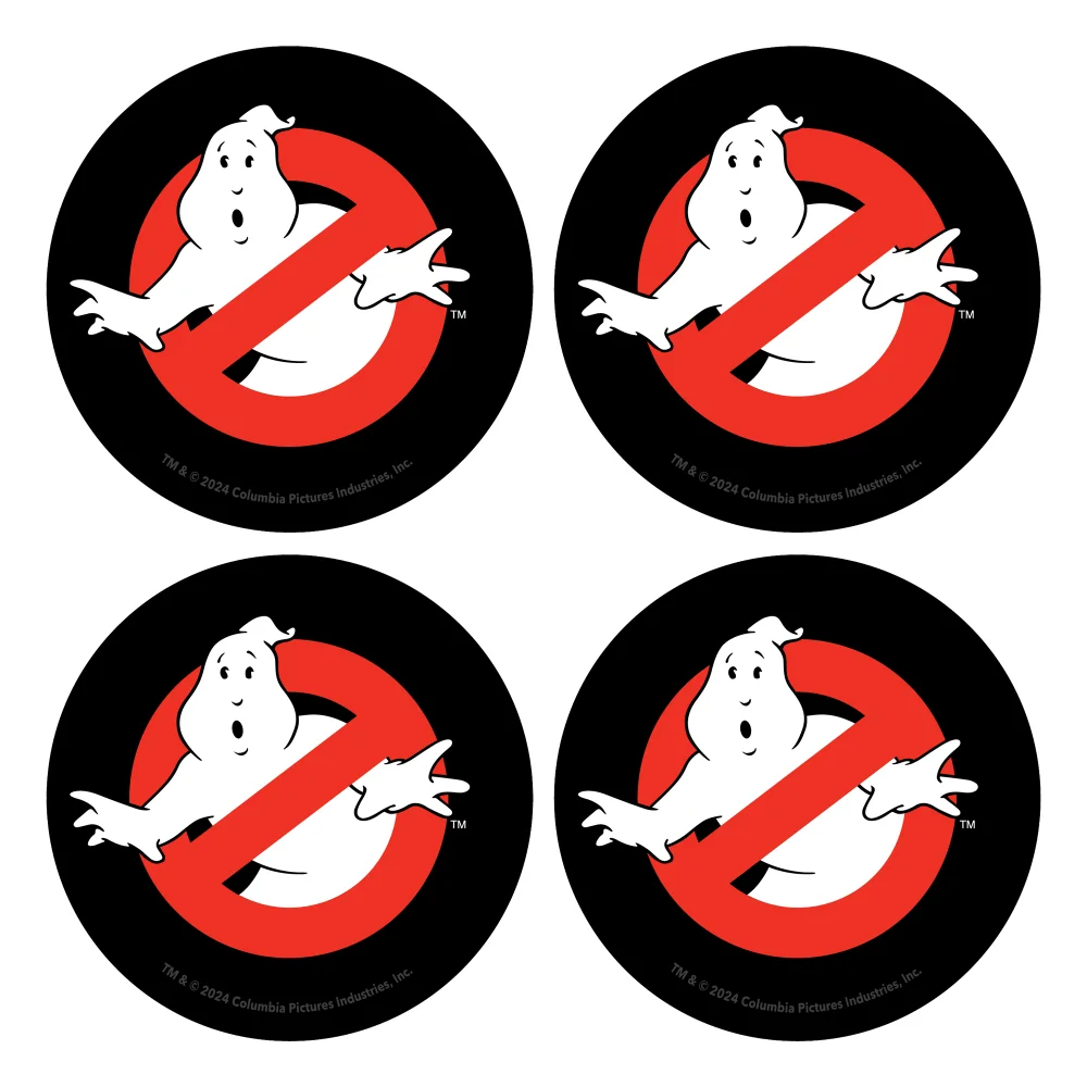 Ghostbusters Classic Logo Round Coaster Set Bild 1