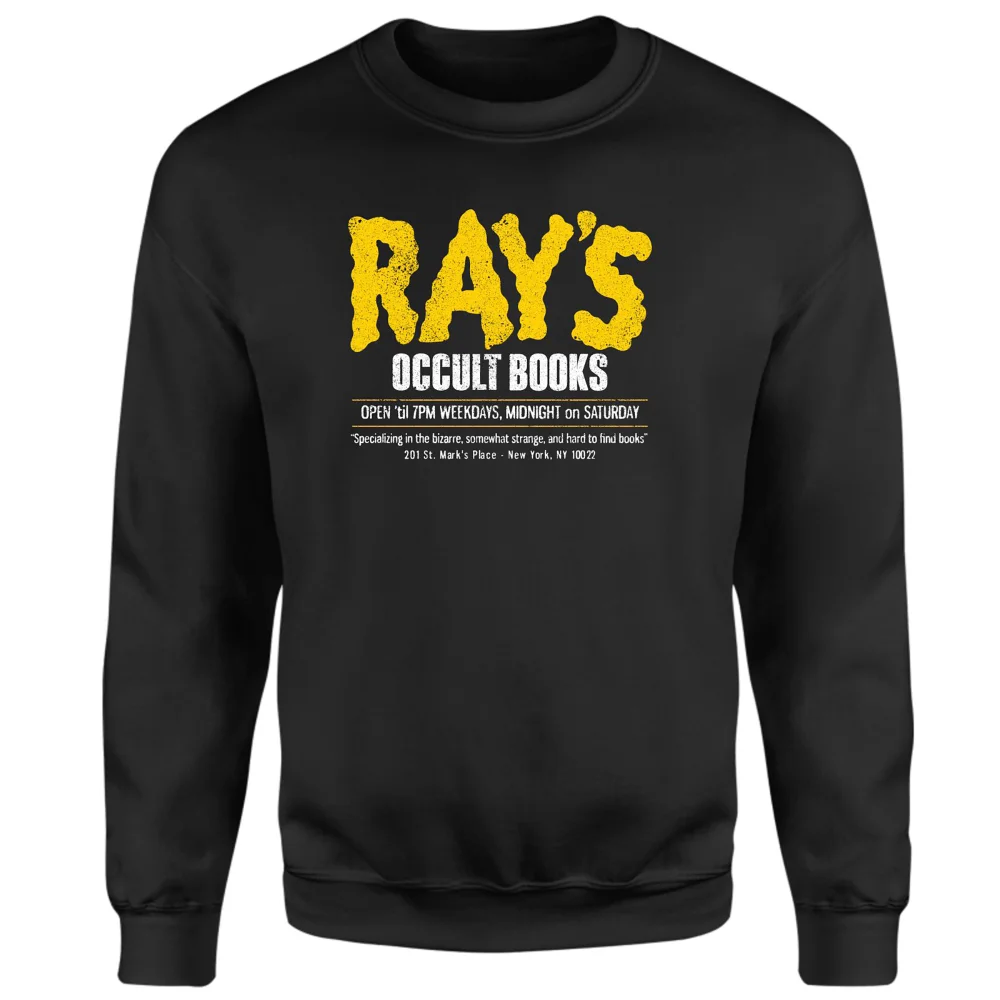 Ghostbusters Ray's Occult Books Sweatshirt - Black - XS Bild 1