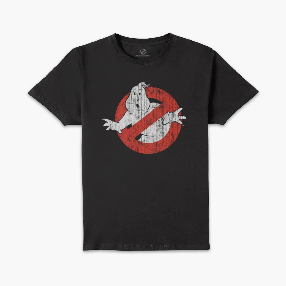 Ghostbusters Vintage Classic Logo Men's T-Shirt - Black - S Bild 1