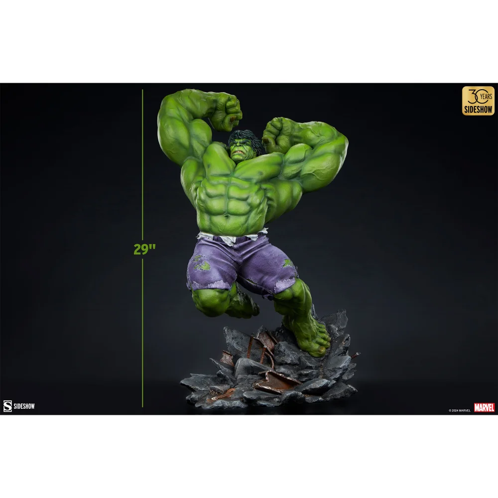 Sideshow Marvel Hulk Classic Premium Format Collectible Figure (29") Bild 1