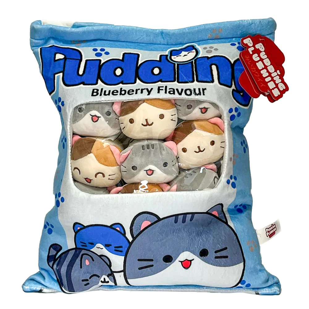 My Kawaii Cat Pillow Pudding Plush Toy Bild 1