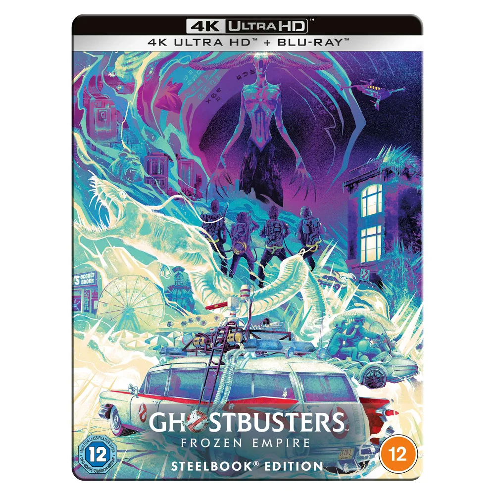 GHOSTBUSTERS: FROZEN EMPIRE 4K ULTRA HD STEELBOOK (INCLUDES BLU-RAY) Bild 1