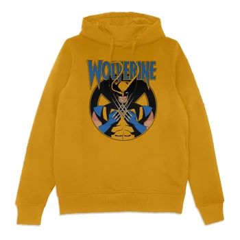 X-Men '97 Wolverine Snikt Hoodie - Mustard