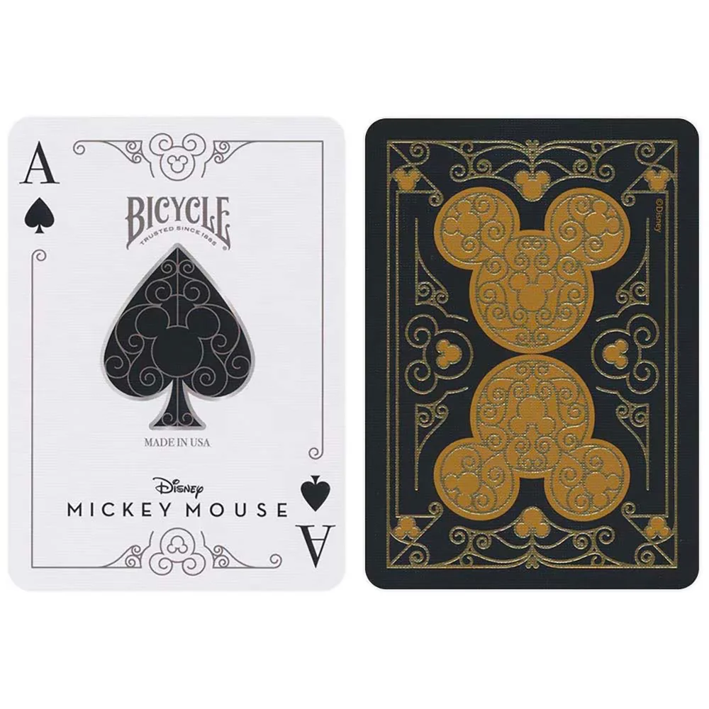 Bicycle® Mickey Black/Gold Playing Cards Bild 1