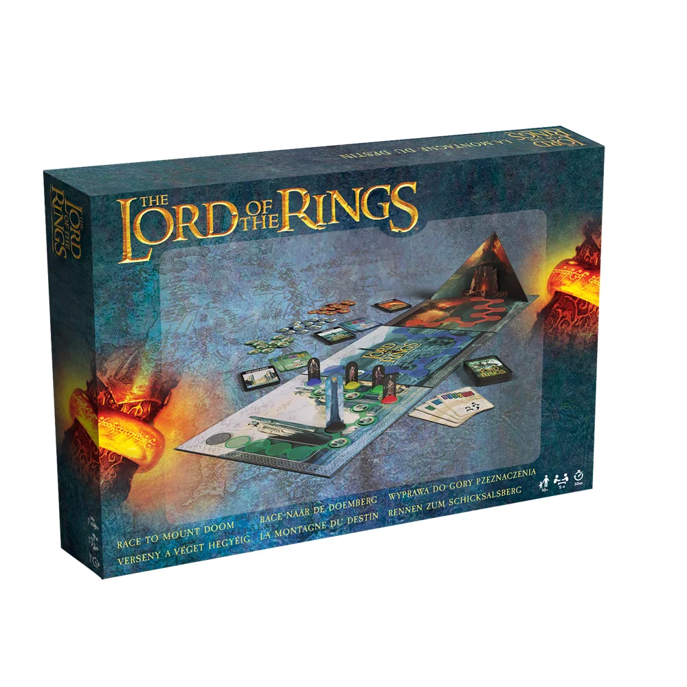 Lord Of The Rings Race To Mount Doom Board Game Bild 1