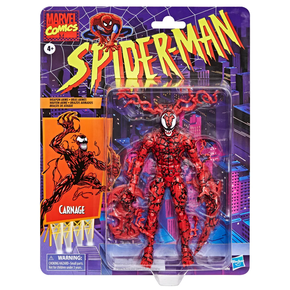 Marvel Legends Series Carnage, Marvel Comics Collectible Action Figure (6”) Bild 1